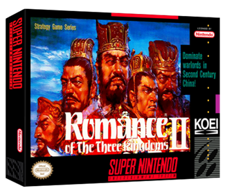 Romance of the Three Kingdoms II - Box - 3D Image