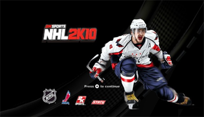 NHL 2K10 - Screenshot - Game Title Image