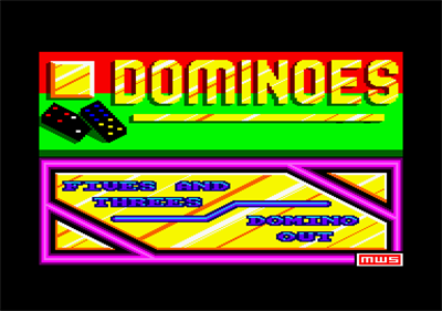 Dominoes - Screenshot - Game Title Image