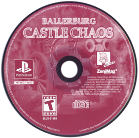 Ballerburg: Castle Chaos - Disc Image
