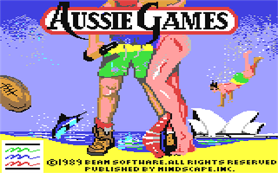 Aussie Games: Six Wacky Games from Down Under! - Screenshot - Game Title Image