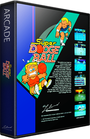 Super Dodge Ball - Box - 3D Image