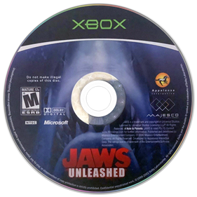 Jaws Unleashed - Disc Image
