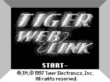 Tiger Web Link - Screenshot - Game Title Image