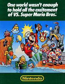 Vs. Super Mario Bros. - Advertisement Flyer - Front Image