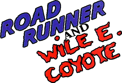Road Runner and Wile E. Coyote  - Clear Logo Image