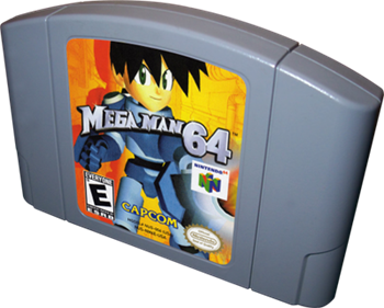 Mega Man 64 - Cart - 3D Image