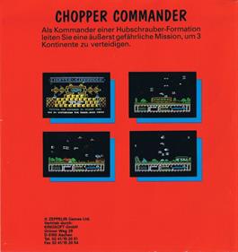 Chopper Commander - Box - Back Image