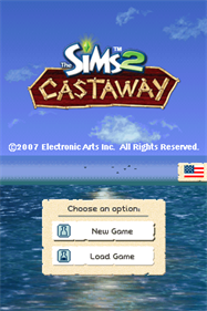 The Sims 2: Castaway - Screenshot - Game Title Image