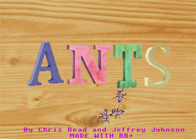 ANTS - Screenshot - Game Title Image