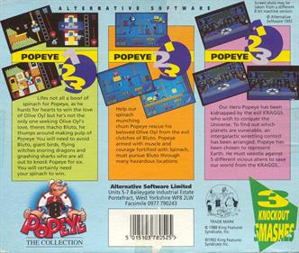 Popeye: The Collection - Box - Back Image