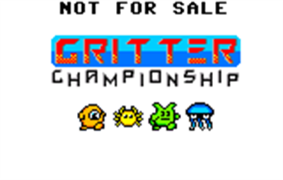 Critter Championship - Screenshot - Game Title Image