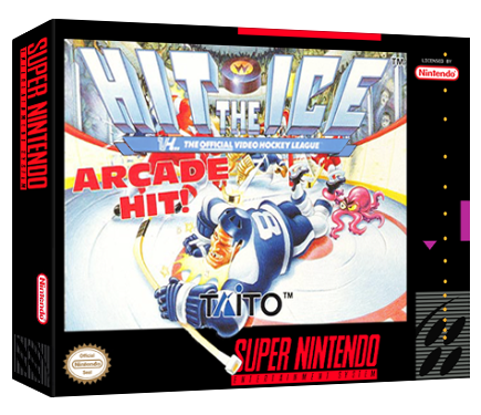 hit the ice snes