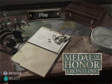 Medal of Honor: Frontline - Screenshot - Game Title Image