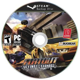 FlatOut: Ultimate Carnage Collector's Edition - Disc Image