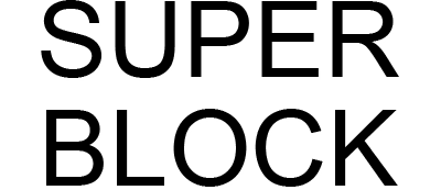 Super Block - Clear Logo Image
