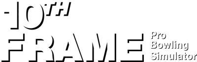 10th Frame: Pro Bowling Simulator - Clear Logo Image