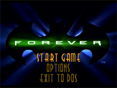 Batman Forever: The Arcade Game - Screenshot - Game Title Image
