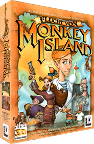Escape from Monkey Island - Box - 3D Image