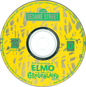 Sesame Street: The Adventures of Elmo in Grouchland - Disc Image