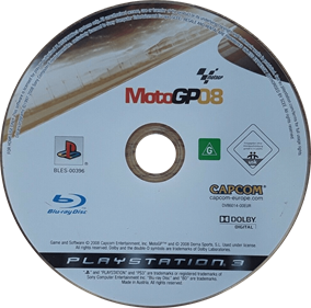 MotoGP 08 - Disc Image