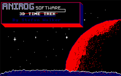 3D Time Trek - Screenshot - Game Title Image