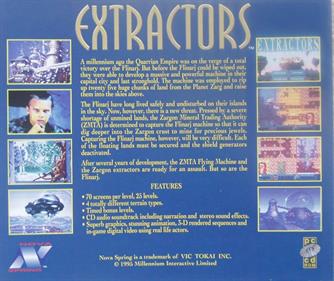 Diggers 2: Extractors - Box - Back Image