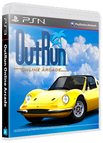 OutRun Online Arcade - Box - 3D Image