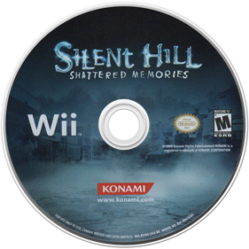 Silent Hill: Shattered Memories - Disc Image