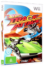 Hot Wheels: Track Attack - Box - 3D Image
