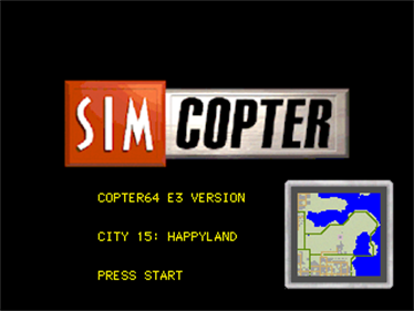 SimCopter 64 - Screenshot - Game Title Image