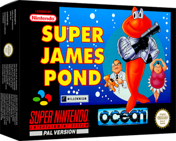 Super James Pond - Box - 3D Image