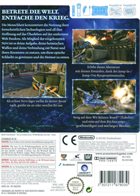 James Cameron's Avatar: The Game - Box - Back Image