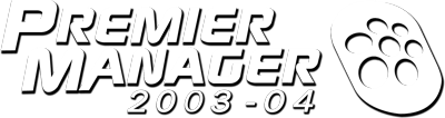 Premier Manager 2003-04 - Clear Logo Image