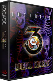 Ultimate Mortal Kombat 3 - Box - 3D