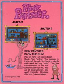 Pink Panther - Box - Back Image