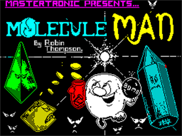 Molecule Man - Screenshot - Game Title Image