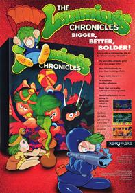 The Lemmings Chronicles - Advertisement Flyer - Front Image