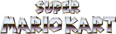 Super Mario Kart - Clear Logo Image