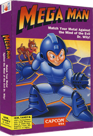 Mega Man - Box - 3D Image