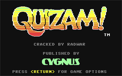 Quizam! - Screenshot - Game Title Image