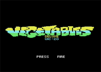 Vegetables Deluxe - Screenshot - Game Title Image