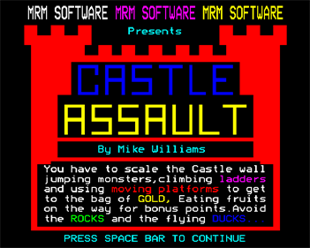 Castle Assault - Screenshot - Game Select Image