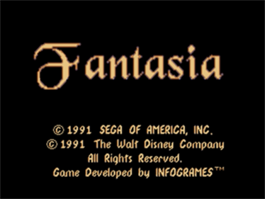 Fantasia - Screenshot - Game Title Image