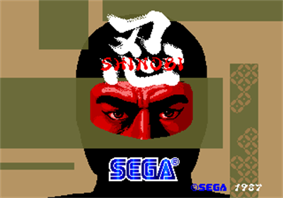 Shinobi - Screenshot - Game Title Image