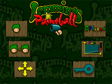 Lemmings Paintball - Screenshot - Game Title Image