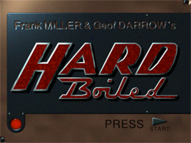 Hard Boiled - Screenshot - Game Title Image