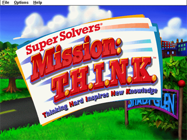 Super Solvers Mission: T.H.I.N.K. - Screenshot - Game Title Image
