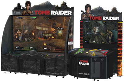 Tomb Raider - Arcade - Cabinet Image