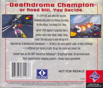 Crash 'n Burn - Box - Back Image